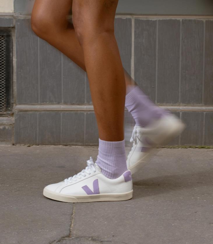 8JL44242Veja Esplar-Leder, extraweiß, Lavande