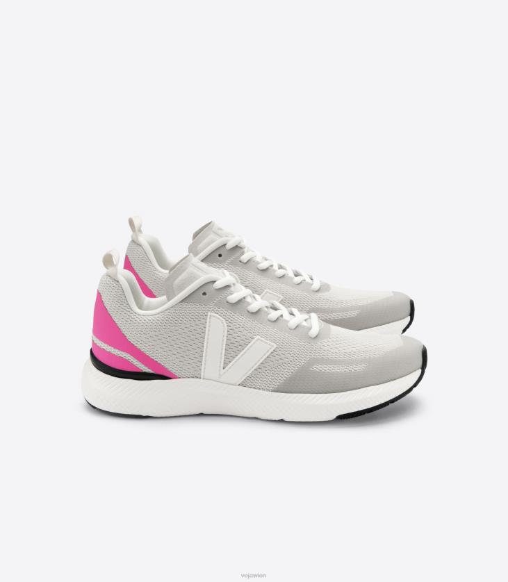 8JL44286Veja Impala-Sari aus natürlichem Netzgewebe