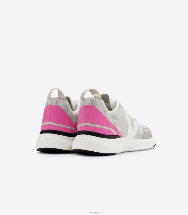 8JL44286Veja Impala-Sari aus natürlichem Netzgewebe