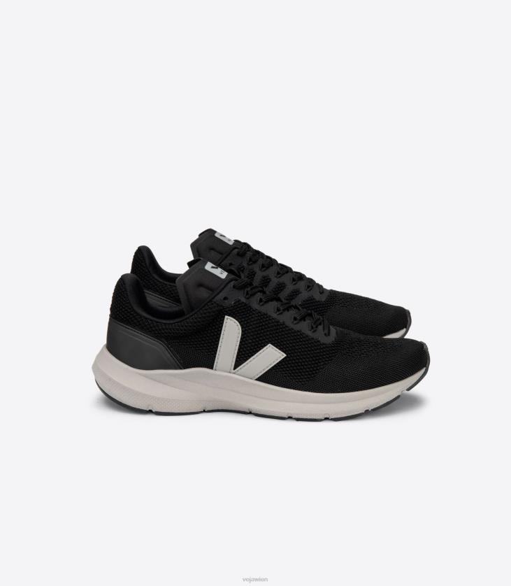 8JL44278Veja Marlin V-Strick, Schwarz, Oxford-Grau
