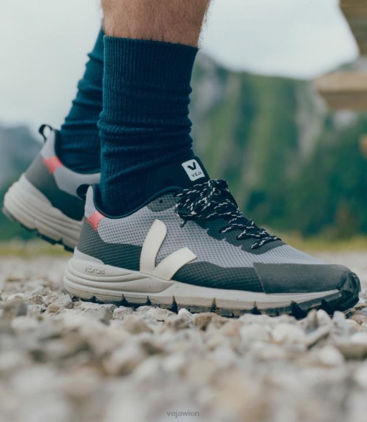 8JL44255Veja dekkan alveomesh beton pierre orange fluo