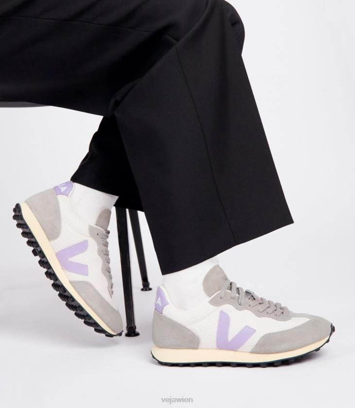 8JL44248Veja Rio Branco Hexamesh Kies Lavande