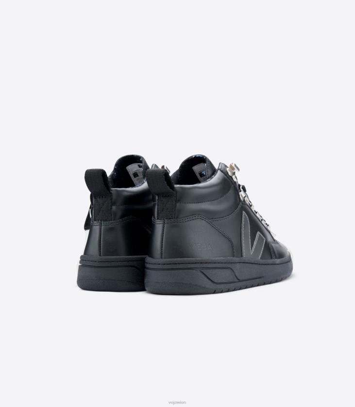 8JL44253Veja Roraima-Leder, schwarze Graphit-Sohle