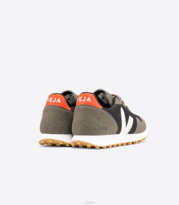 8JL44265Veja sdu rt alveomesh schwarz weiß kaki