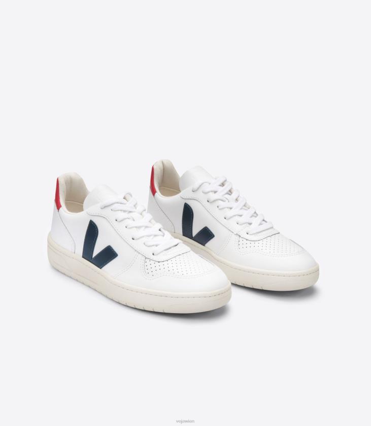 8JL44238Veja V-10 Leder weiß Nautico Pekin
