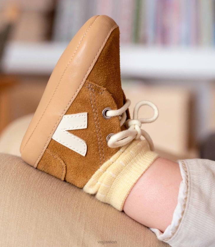 8JL44402Veja Baby-Wildleder-Camel-Pierre