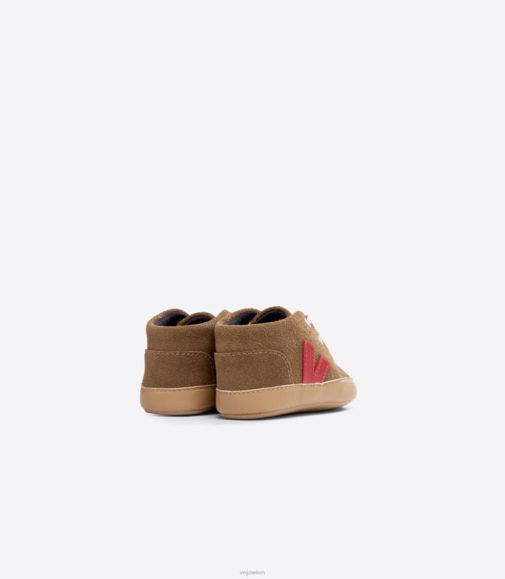 8JL44406Veja Baby-Wildleder, braunes Peking