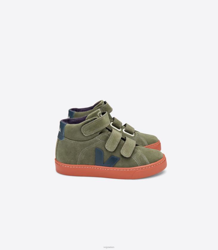 8JL44312Veja Esplar Mid Wildleder Mud Nautico Rostsohle