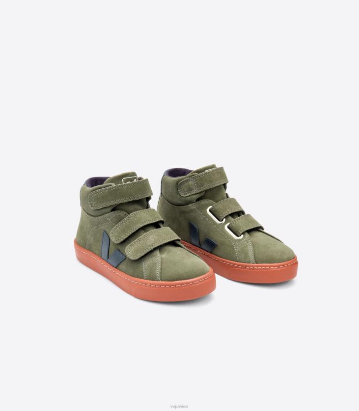 8JL44312Veja Esplar Mid Wildleder Mud Nautico Rostsohle