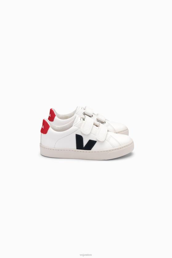 8JL44321Veja Esplar chromfreies Leder weiß Nautico Pekin