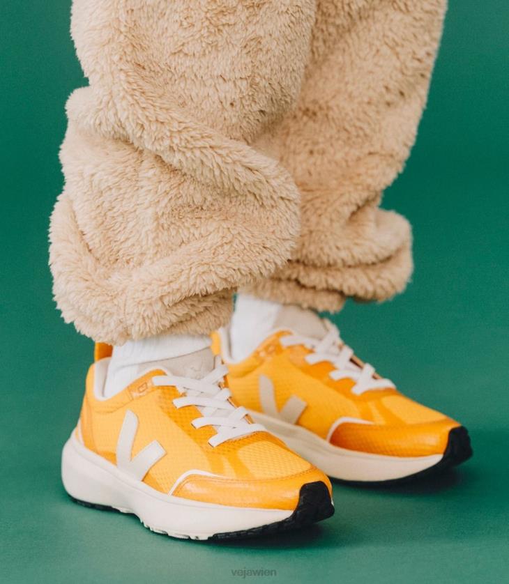 8JL44382Veja Kanarische elastische Schnürsenkel Alveomesh Ouro Pierre