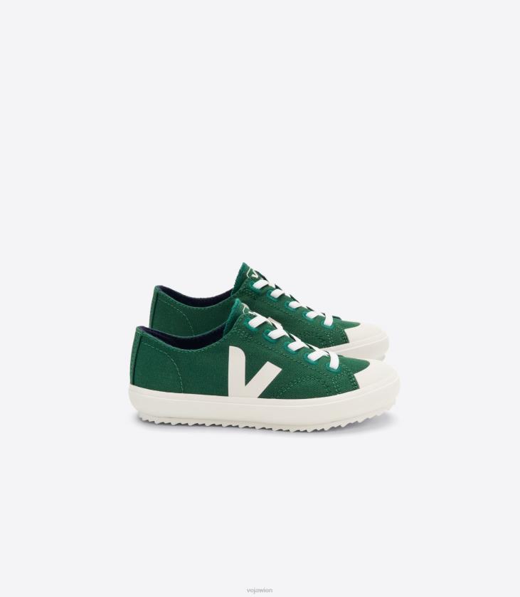 8JL44393Veja Flip elastische Schnürsenkel Canvas Poker Pierre