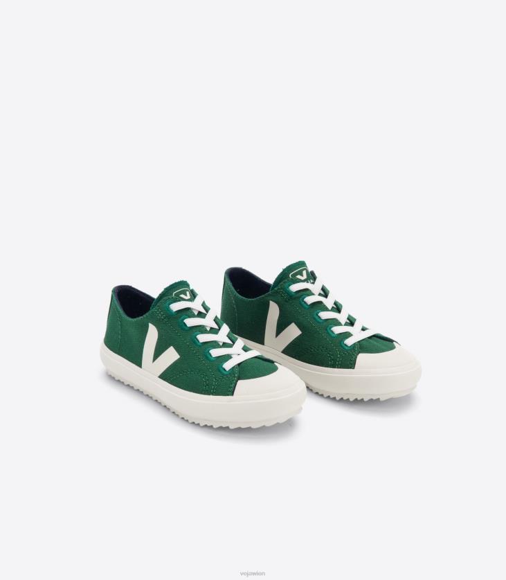 8JL44393Veja Flip elastische Schnürsenkel Canvas Poker Pierre