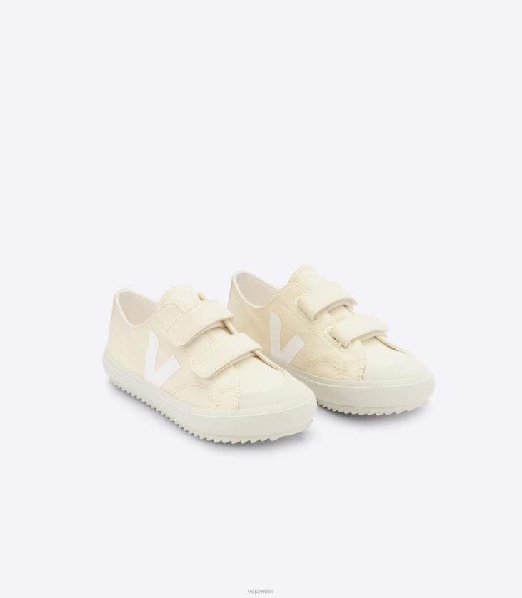 8JL44395Veja Ollie Canvas Butterweiß