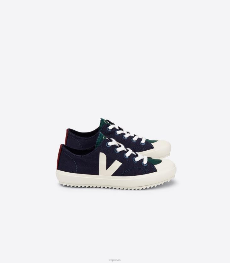 8JL44398Veja Flip Canvas Multico Marine