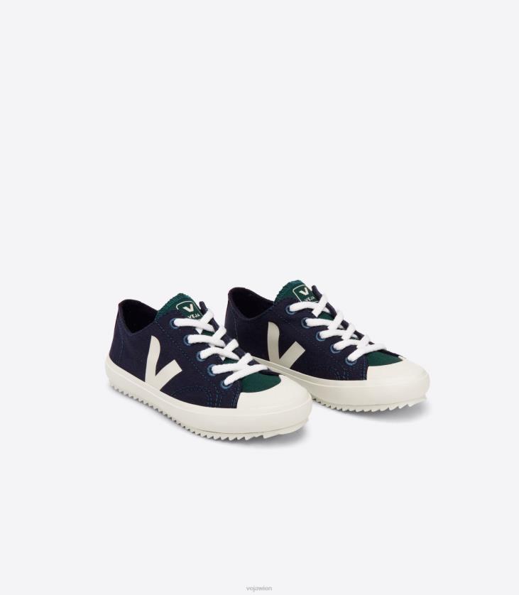 8JL44398Veja Flip Canvas Multico Marine