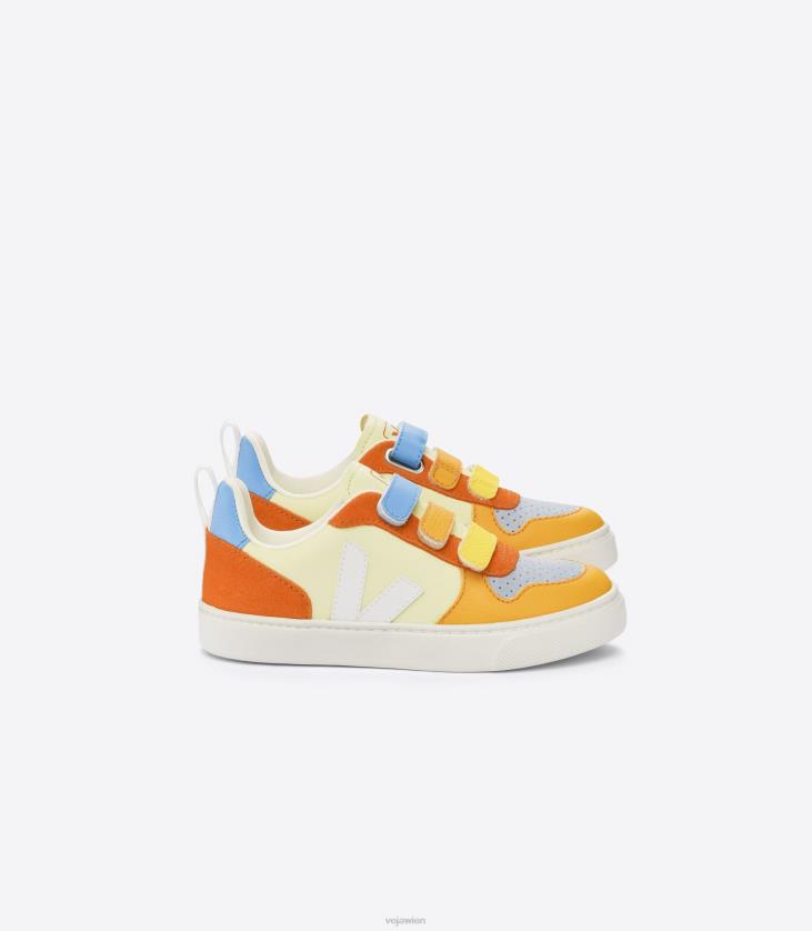 8JL44353Veja V-10 Chromfreies Leder Multico Sun