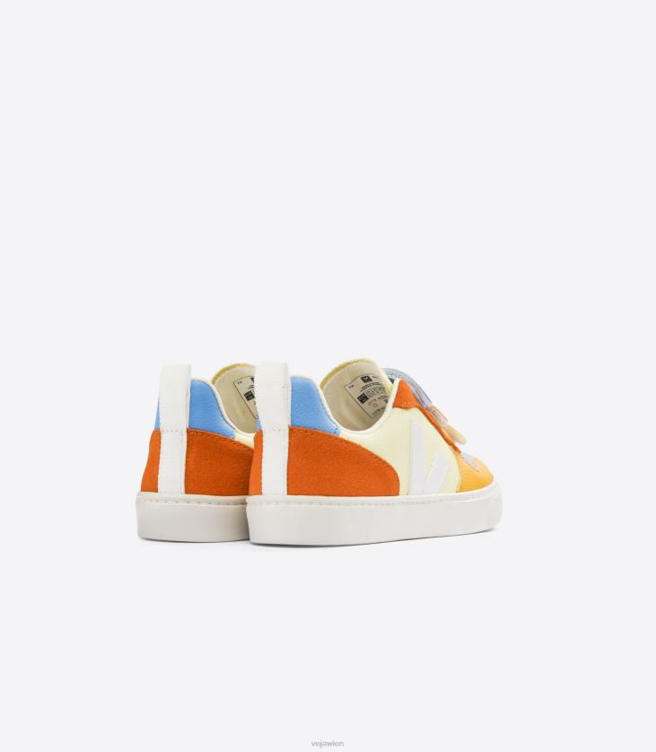 8JL44353Veja V-10 Chromfreies Leder Multico Sun
