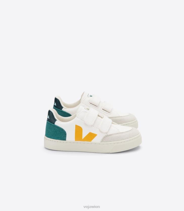 8JL44308Veja V-12 Chromfreies Leder Multico Brittany