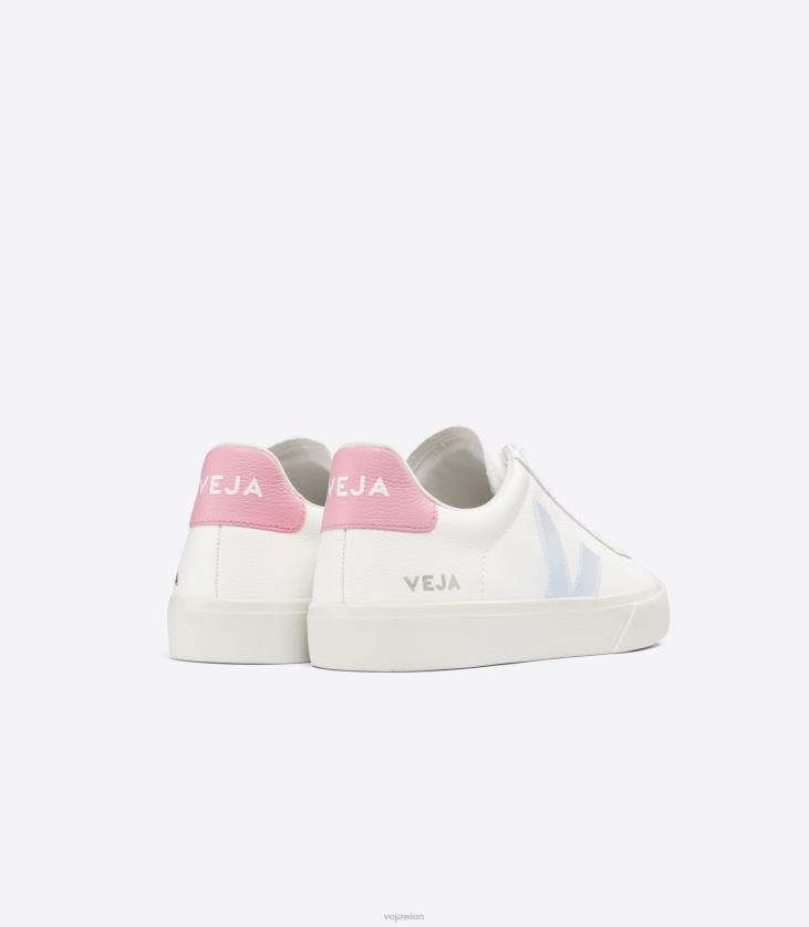 8JL4418Veja Campo chromfreies Leder White Ice Guimauve
