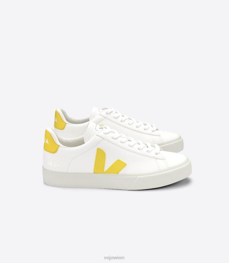 8JL4424Veja Campo Chromfreies Leder White Tonic