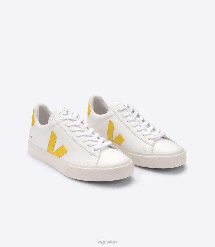 8JL4424Veja Campo Chromfreies Leder White Tonic