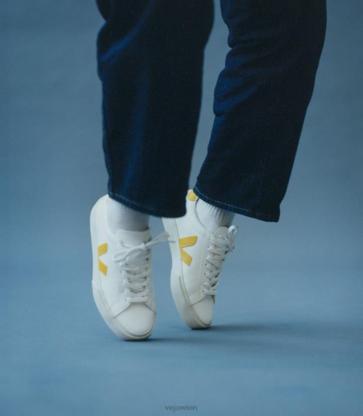8JL4424Veja Campo Chromfreies Leder White Tonic