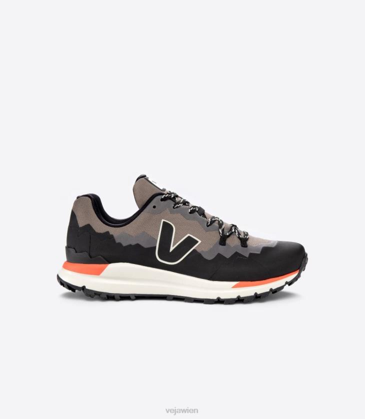 8JL441Veja Fitz Roy Trek Shell Basalte Black