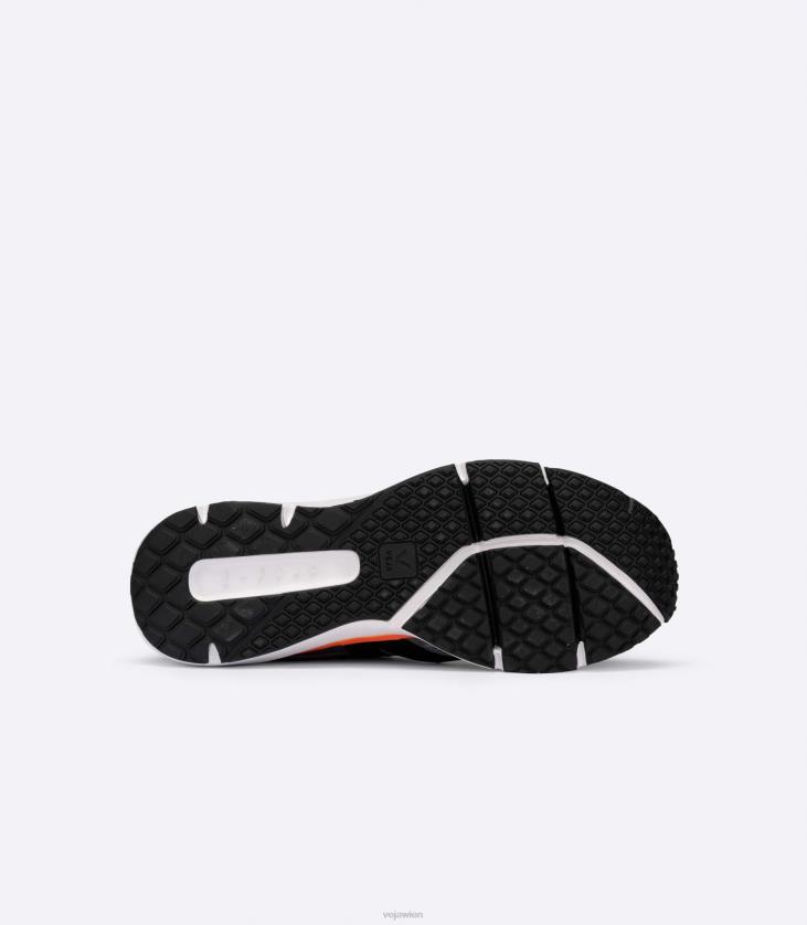8JL44195Veja Condor 2 Alveomesh Betonschwarz Neonorange