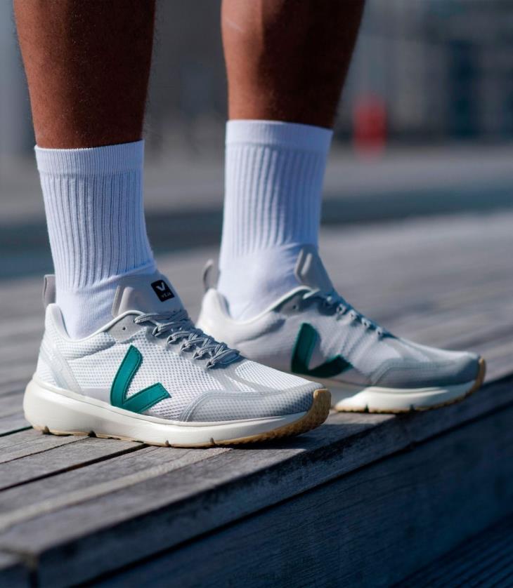 8JL44199Veja Condor 2 Alveomesh hellgrau Bretagne