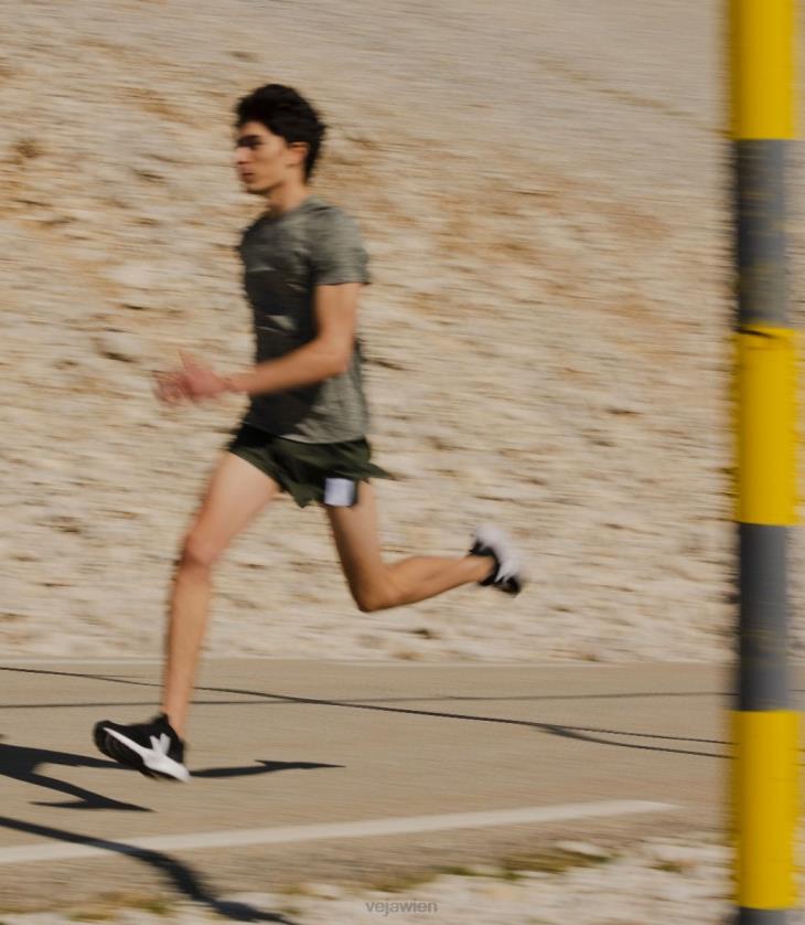 8JL44204Veja Marlin V-Strick schwarz weiß