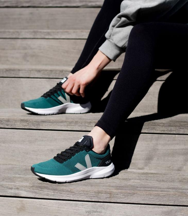 8JL44208Veja Marlin LT V-Strick Brittany Oxford Grey