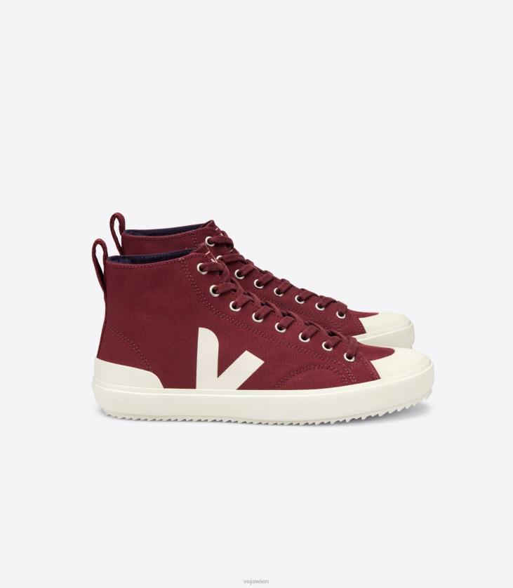 8JL44158Veja Nova HT Canvas Amarante Pierre