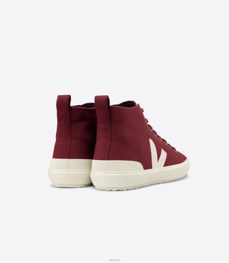 8JL44158Veja Nova HT Canvas Amarante Pierre