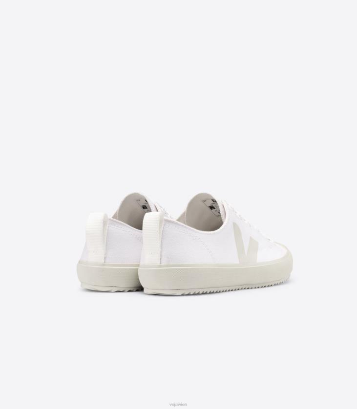 8JL44160Veja Nova Canvas weiß Pierre