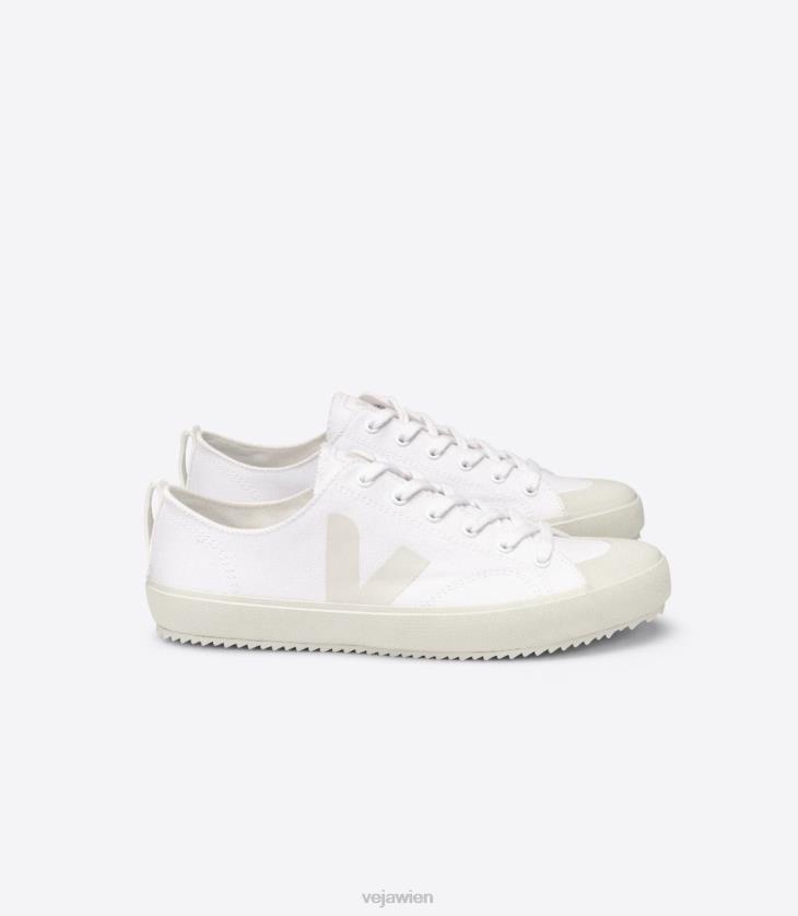 8JL44160Veja Nova Canvas weiß Pierre