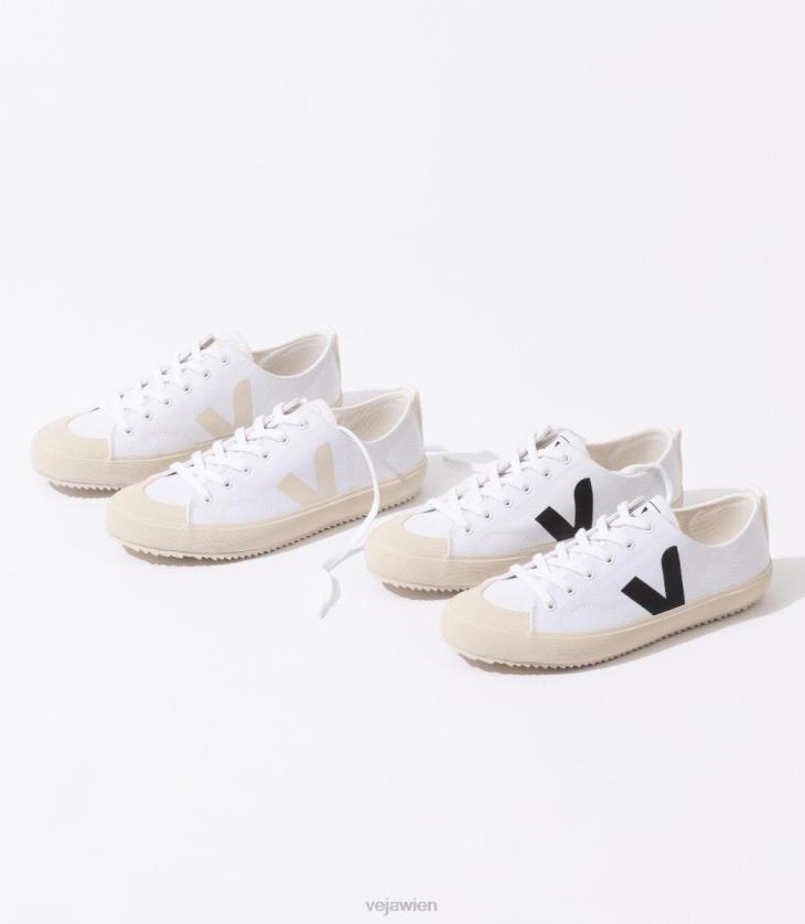 8JL44160Veja Nova Canvas weiß Pierre