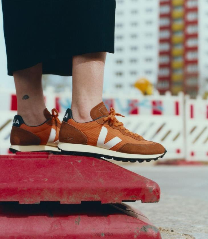 8JL44104Veja Rio Branco Alveomesh Kürbis weiß