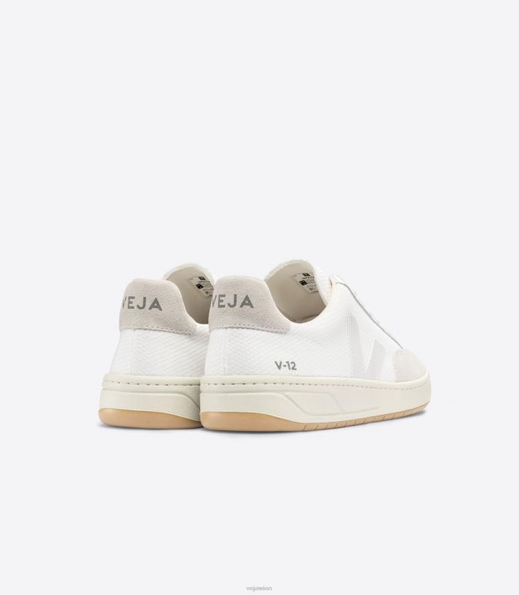 8JL4428Veja V-12 B-Mesh weiß natur