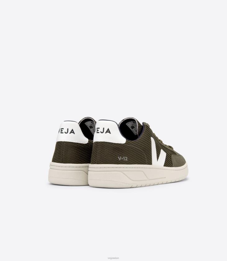 8JL4430Veja v-12 veganes B-Mesh olivweiß