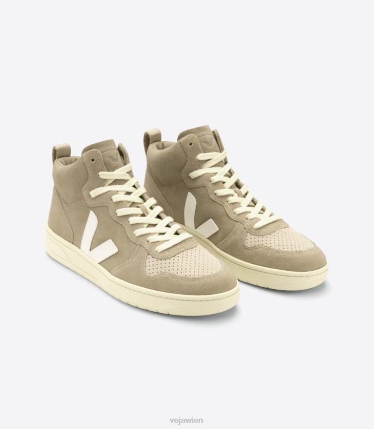 8JL4483Veja V-15 Wildleder Dune Pierre